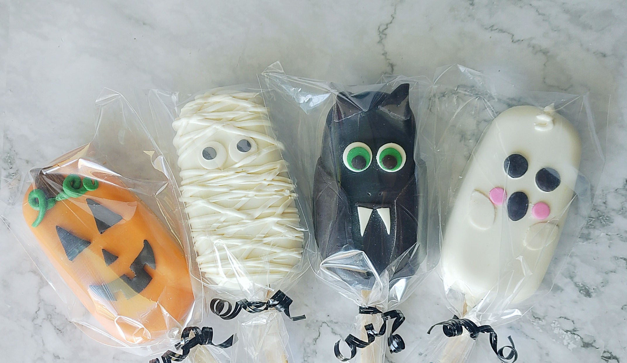 VANILLA HALLOWEEN CAKESICLES SPRINKLES PARTY CO